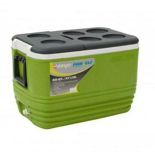 57L Large Cool Box with Tap Portable Ice Cooler Storage Container for Drinks Food Outdoor Camping Picnic Beverage Dispenser