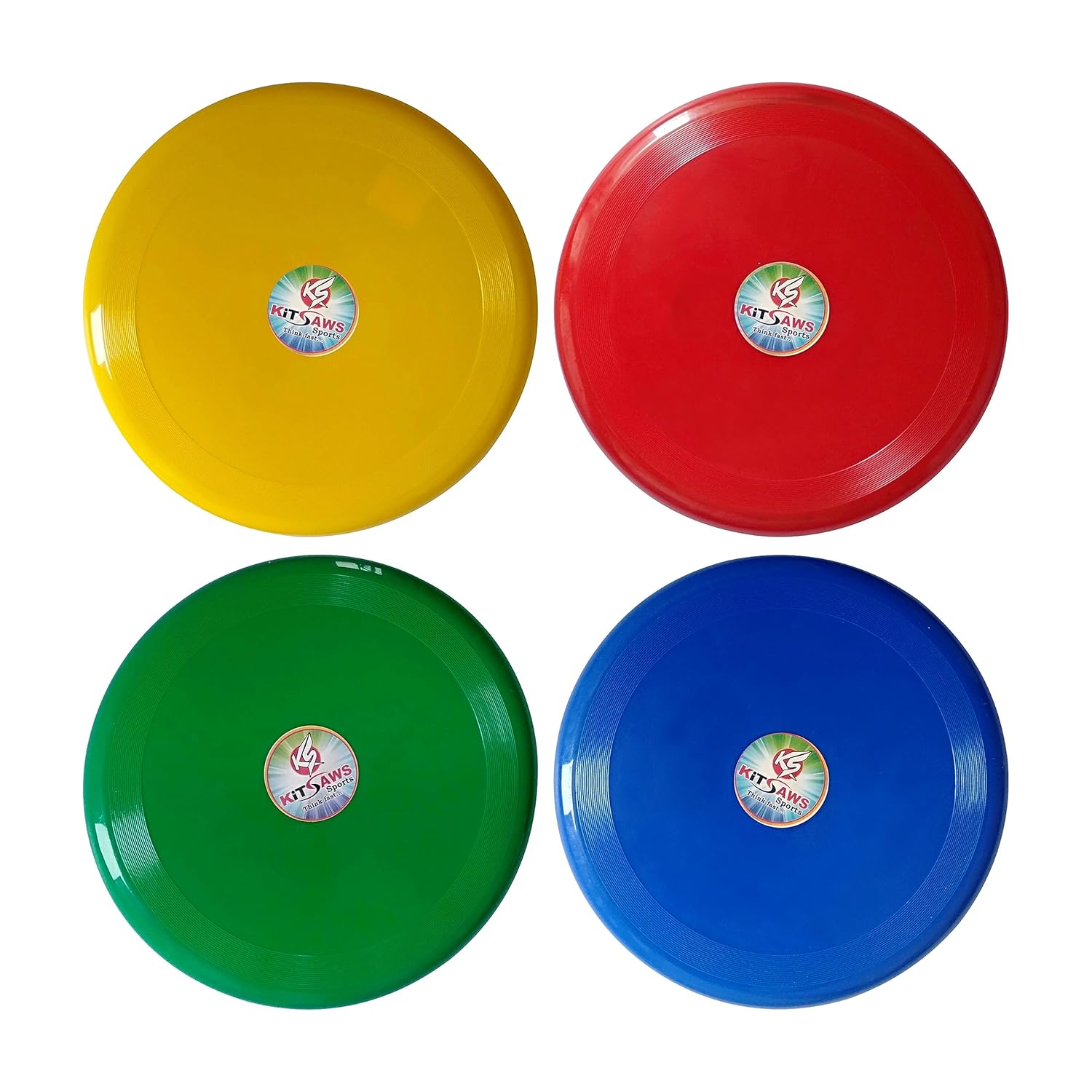 10" Sports Flying Disc Frisbee – Multicolor Indoor & Outdoor Throw Disc Toy for Kids & Adults Beach Park Game Fun