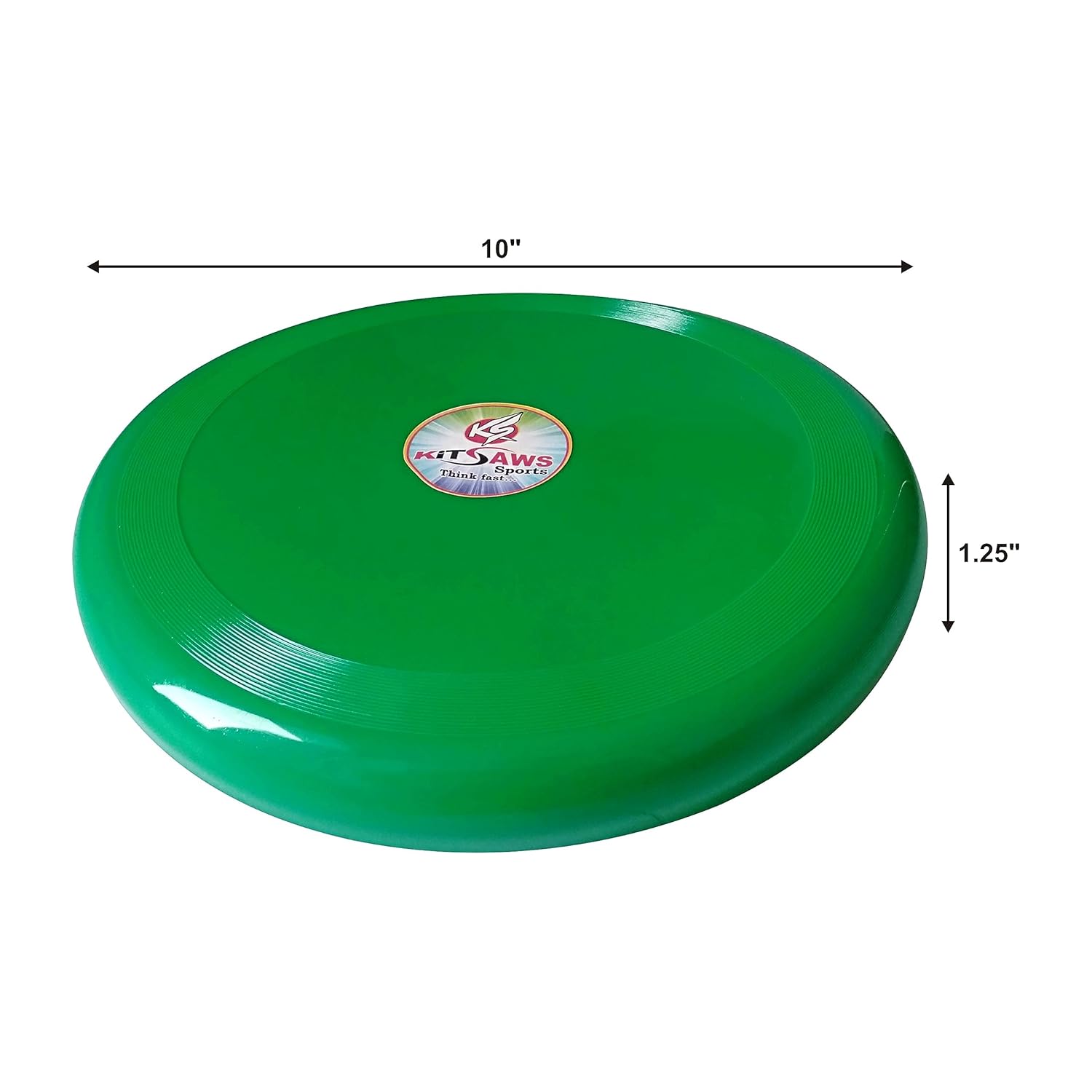 10" Sports Flying Disc Frisbee – Multicolor Indoor & Outdoor Throw Disc Toy for Kids & Adults Beach Park Game Fun