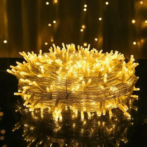 Warm White String Lights 100 LED – 10M Cozy Decorative Lights for Bedroom, Home & Party Decoration