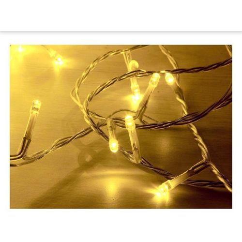 Warm White String Lights 100 LED – 10M Cozy Decorative Lights for Bedroom, Home & Party Decoration