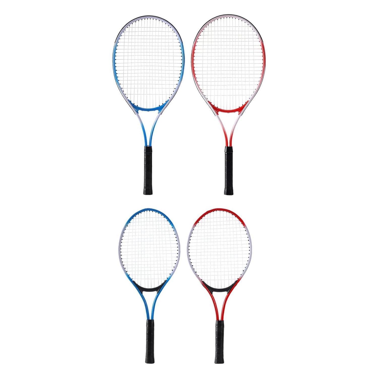 Lawn Tennis Rackets Set with Balls – Durable Tennis Training & Recreational Kit for Kids, Beginners & Outdoor Sports Play