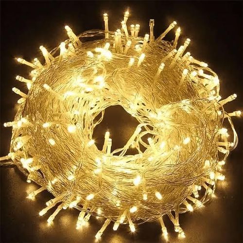 Warm White String Lights 100 LED – 10M Cozy Decorative Lights for Bedroom, Home & Party Decoration