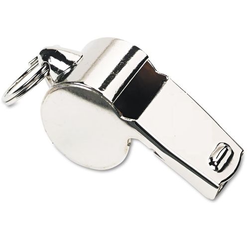 Metal Sports Security Whistle – Stainless Steel Loud Sound Referee & Emergency Whistle for Coaching, Training, Security & Outdoor Use
