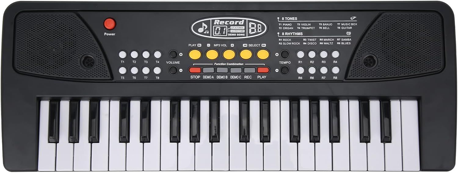 37 Keys Electronic Keyboard Piano Music Learning Instrument For Kids Beginners