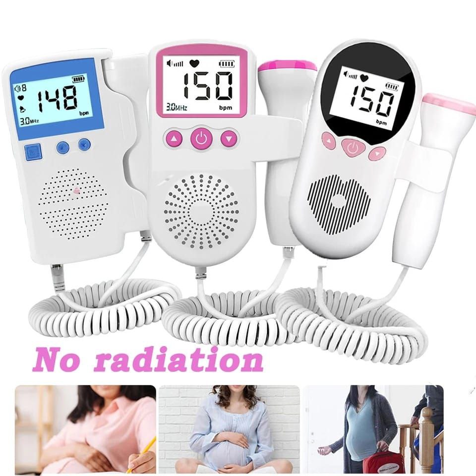 High quality Doppler fetal portable pregnancy baby heart rate monitor Prenatal Monitoring Devices