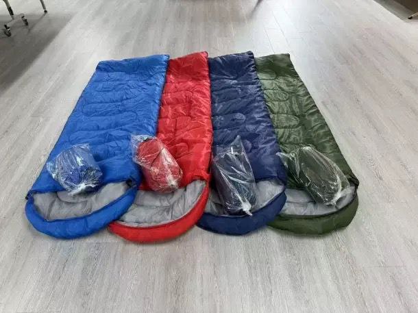 High quality Portable Sleeping Bag Comfort Mattress With Compression Bag