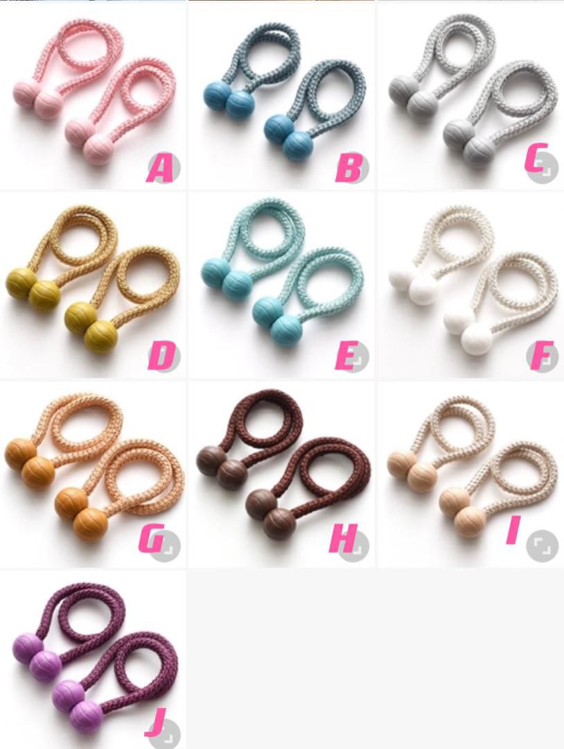 🪟 MAGNETIC CURTAIN TIEBACKS – STYLISH & EASY CURTAIN HOLDER! Keep your curtains neat and beautifully arranged with these modern magnetic curtain tiebacks. Designed to hold curtains securely without