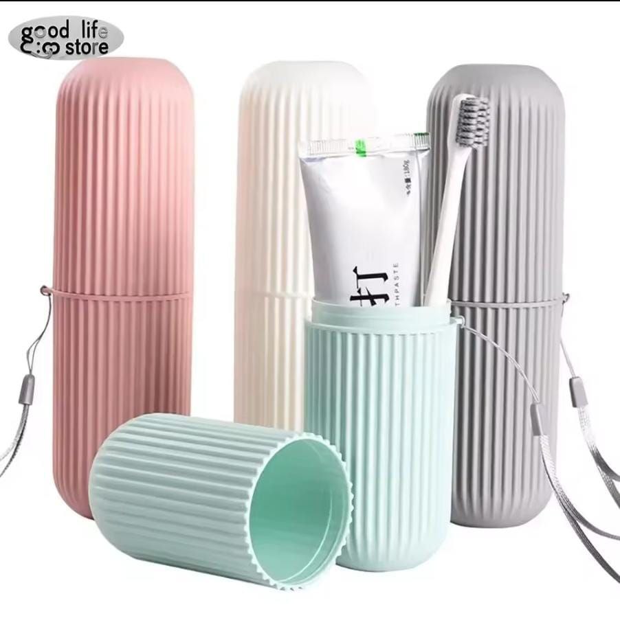 High quality Travel Accessories Toothbrush Tube Cover Case Cap Fashion Plastic Suitcase Holder Baggage Boarding Bathroom Products