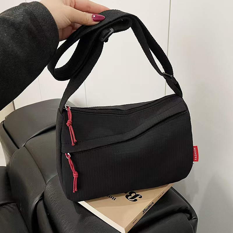 New Canvas Bag - Women's Casual Crossbody Bag With Large Capacity Versatile Suitable For Travel Simple And Elegant Small Square Bag In A Rustic Style