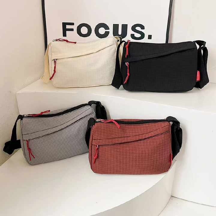 New Canvas Bag - Women's Casual Crossbody Bag With Large Capacity Versatile Suitable For Travel Simple And Elegant Small Square Bag In A Rustic Style