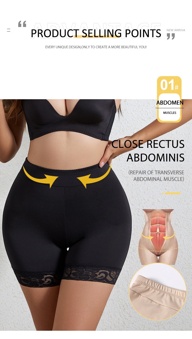 3D Butt Lifter Shorts Padded Hip Enhancer Panties for Instant Curves Seamless Body Shaper Underwear Women Big Booty Enhancement