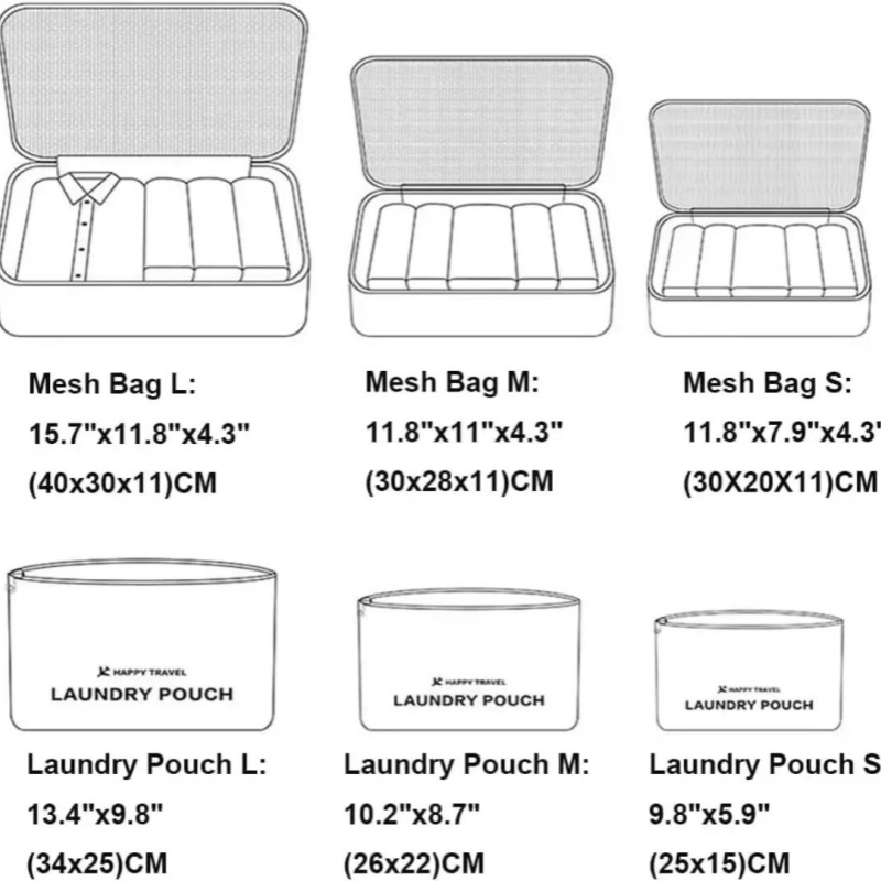 6-Piece Set Of Oxford Cloth Travel Storage Bags, Home Clothing Storage Bag，Multifunctional And Durable Organizer Bags, Essential Travel Accessories