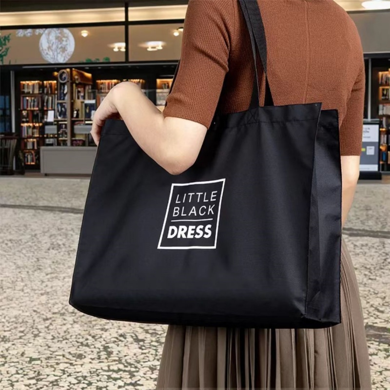 Oxford Cloth Shopping Bag, Modern Travel Environmental Protection Bag, Supermarket Large-capacity Portable Foldable Thickened Storage Handbag