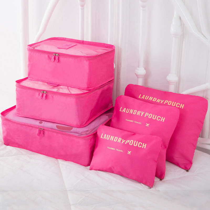 6-Piece Set Of Oxford Cloth Travel Storage Bags, Home Clothing Storage Bag，Multifunctional And Durable Organizer Bags, Essential Travel Accessories