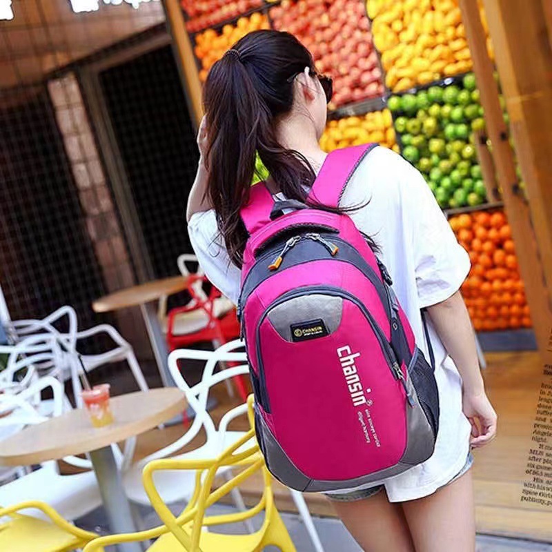 Dual Shoulder Backpack For Travel，Large Capacity Outdoor Sports Climbing Bag，Simple Waterproof Leisure Bag，Unisex Backpack（20-35 Litre）