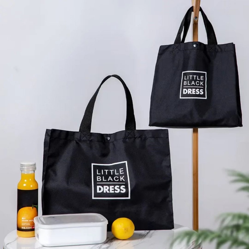 Oxford Cloth Shopping Bag, Modern Travel Environmental Protection Bag, Supermarket Large-capacity Portable Foldable Thickened Storage Handbag