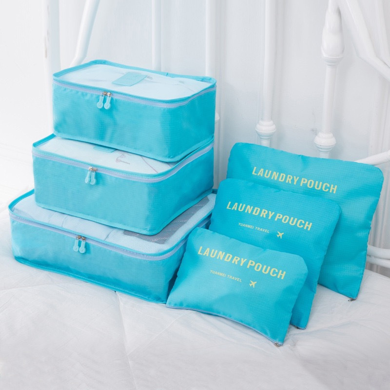 6-Piece Set Of Oxford Cloth Travel Storage Bags, Home Clothing Storage Bag，Multifunctional And Durable Organizer Bags, Essential Travel Accessories