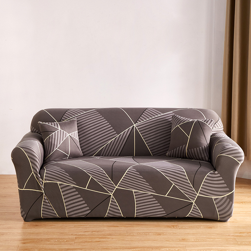 Two Seater The Handrail Sofa Cover All-inclusive Cover, Which Is Tightly Wrapped With Elasticity And Anti-slip, Home Decor