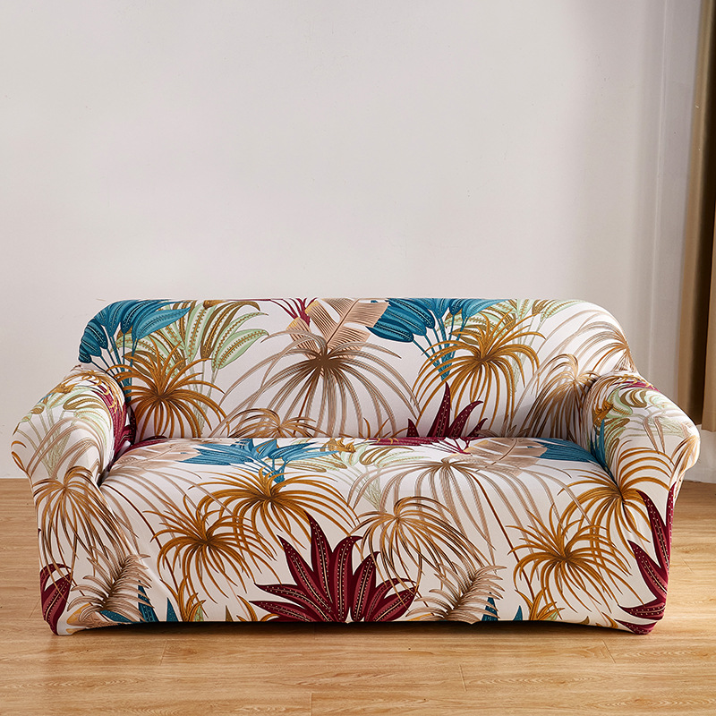 Two Seater The Handrail Sofa Cover All-inclusive Cover, Which Is Tightly Wrapped With Elasticity And Anti-slip, Home Decor