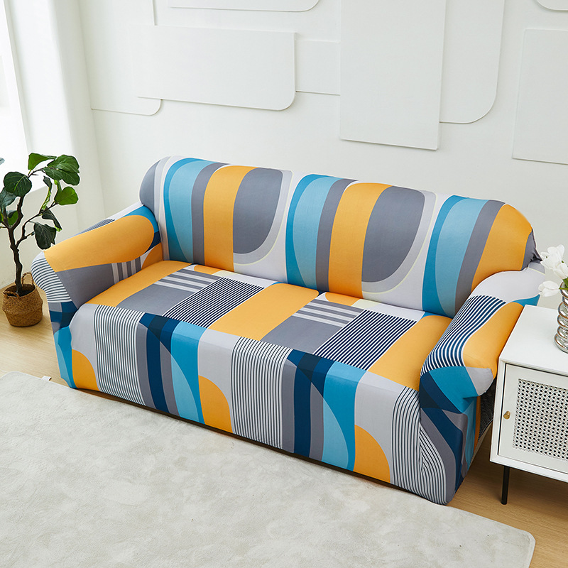 Two Seater The Handrail Sofa Cover All-inclusive Cover, Which Is Tightly Wrapped With Elasticity And Anti-slip, Home Decor