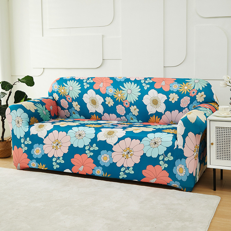 Two Seater The Handrail Sofa Cover All-inclusive Cover, Which Is Tightly Wrapped With Elasticity And Anti-slip, Home Decor