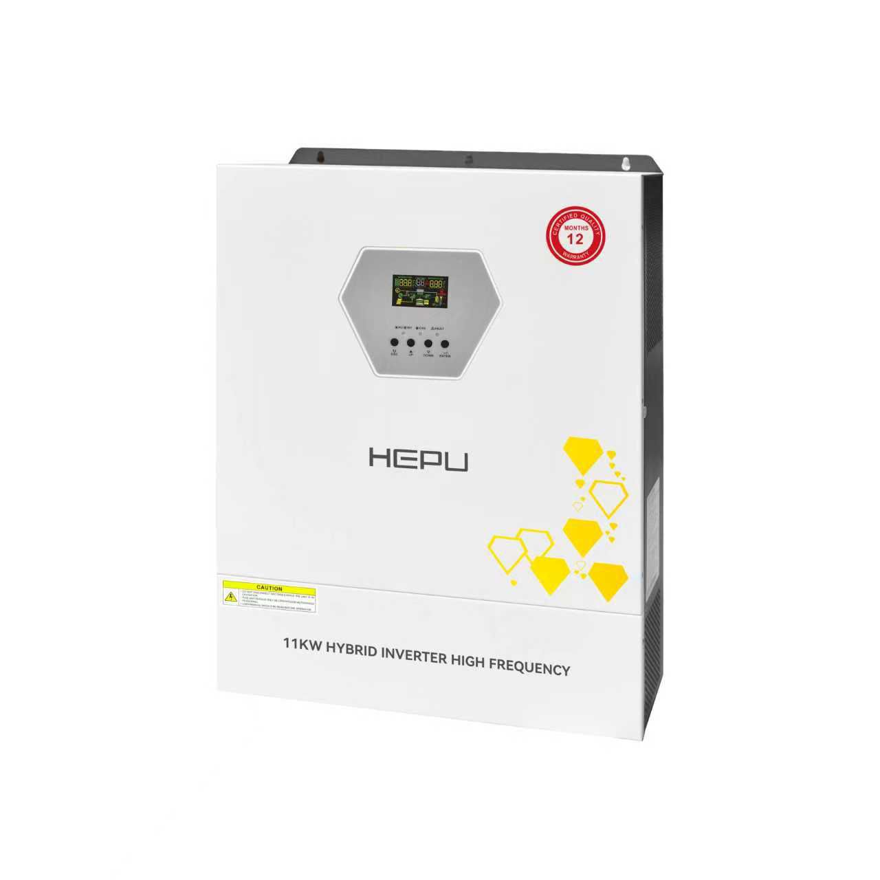11KW Hybrid Solar Inverter – High Capacity Pure Sine Wave Power System