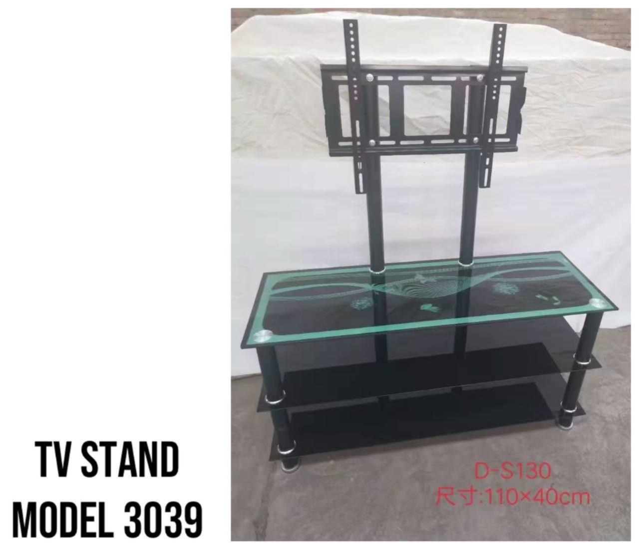 Modern TV Stand Cabinet – Stylish Entertainment Unit with Storage Shelves