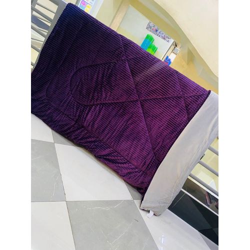 🚨 Final Chance 🚨 Single Velvet Duvet 6x6ft 🛏️ Soft Warm Luxury Bedding | Thick Cozy Blanket All Season Comfort Bedroom Home Use