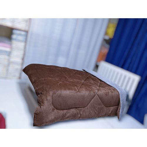 🚨 Final Chance 🚨 Single Velvet Duvet 6x6ft 🛏️ Soft Warm Luxury Bedding | Thick Cozy Blanket All Season Comfort Bedroom Home Use