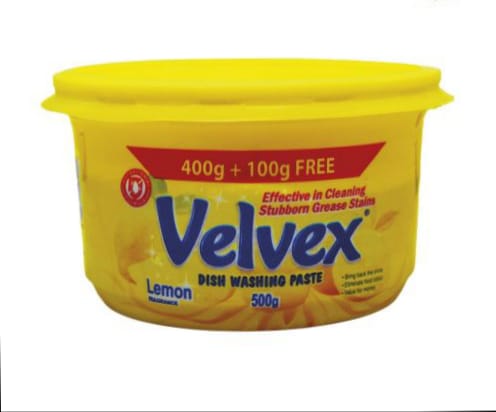 🛒 Selling Fast 🛒 Velvex Dish Washing Paste 500g –Lime Scent  Powerful Grease Remover for Sparkling Clean Dishes