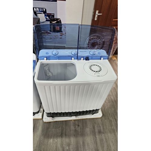🛍️ ONLINE OFFER 🛍️ - A 1 pc Smartpro 10kg top load Twin tub system manual control Design  for powerful,high speed cleaning at affordable price and of very high quality