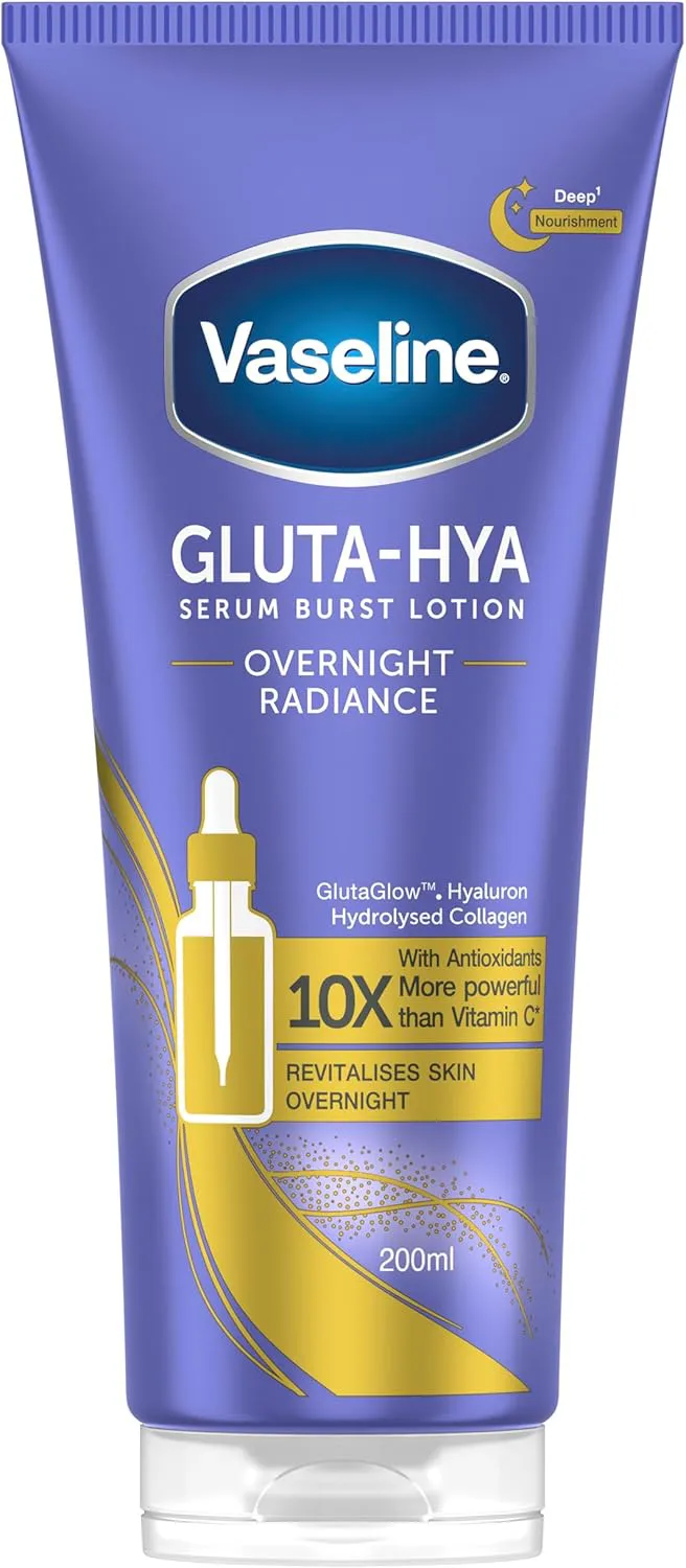 Vaseline Gluta-Hya Serum Burst Lotion Ovenight Radiance 300ml