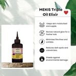 Mekis Mekis Jojoba, Argan & Rosehip Seed Oil Blend - Hydrating Oil for All Skin Types - 60 ml