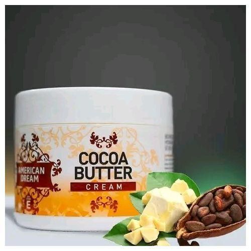 American Dream Cocoa Butter Lemon Cream 500ml - Moisturizing, Vitamin E, Skin Brightening