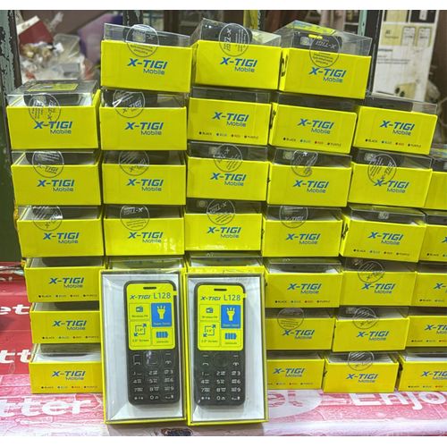 X-TIGI L128 Dual SIM Keypad Phone - Color Black