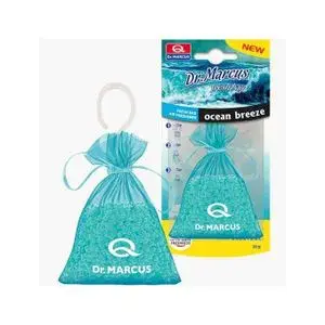 Dr Marcus Fresh Bag Air Freshener - Upto 45 Days Freshness - New Car, Ocean Breeza, Vanilla, Red Fruits, Leather, Black Perfume of France Original