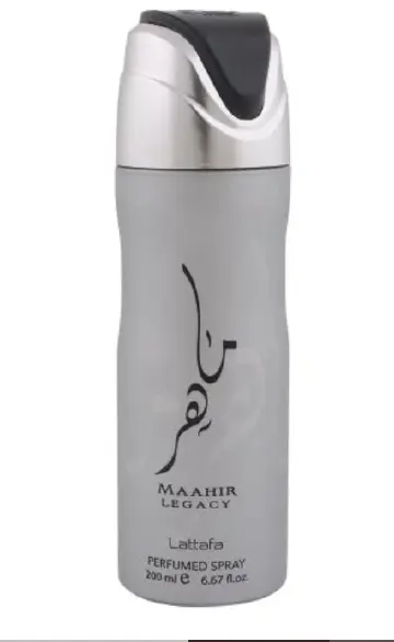 Lattafa perfumed body sprays velvet rose/velvet oud/ramz/oud/thuraya /oud mood/yara/now/mayar/luxe/maahir/khamrah/asad/thuraya 200ML by lattafa