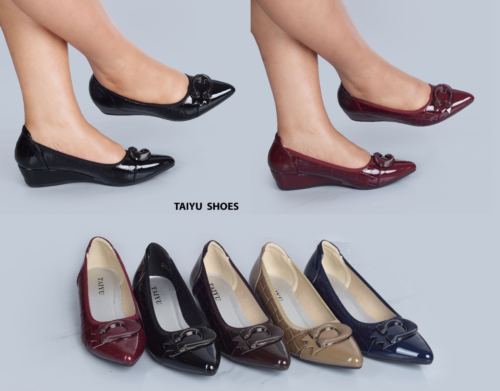 New 🌟 High QUALITY  TAIYU  Fashionable casual and elegant  Ladies  Wedge shoes 🔥 🔥 very classy and sassy🥰