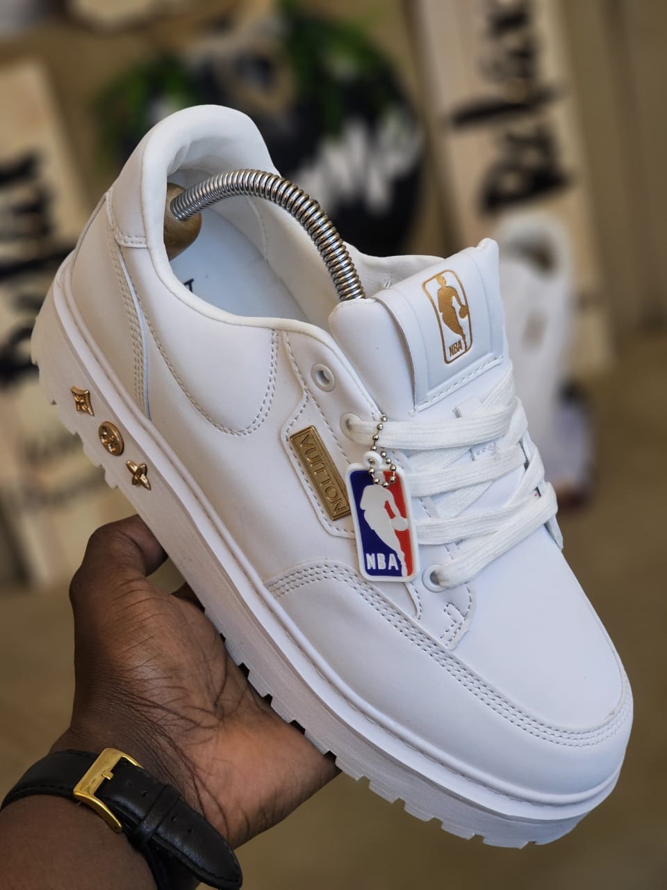 Generic Spot New NBA Lakers Men’s  Shoes Sneakers Premium Iconic Shoes With Stylish Comfort, Durable Build & Confident Everyday Lifestyle Appeal