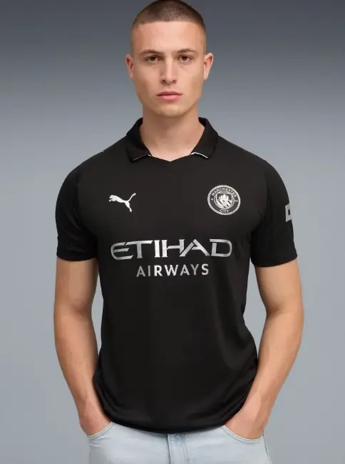 Man City Black Away jersey / Manchester city 2025/26 black Kit / – END SEASON CLEARANCE SALE