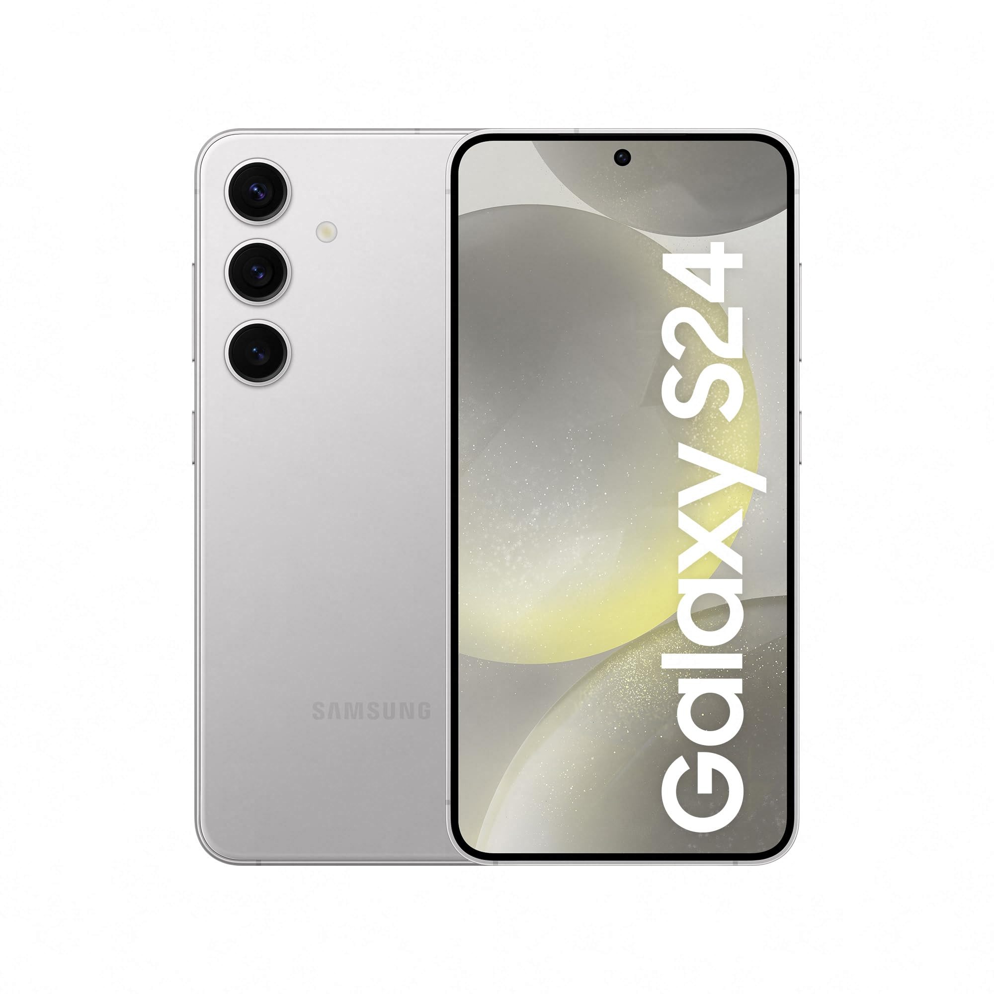 REFURBISHED SAMSUNG S24 128GB ROM 8GB RAM DISPLAY 6.2 INCHES REAR CAMERA 50MP + 12MP + 10MP FRONT CAMERA 12MP BATTERY CAPACITY 4000Mah ANDROID 16