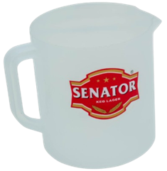 1 Keg Pump+ 2 Jugs +6mugs 300ml +6mugs 500ml  + 2 Stickers for Branding + 1 tot measure (wall mounted) + 40pcs shots tumbler glass