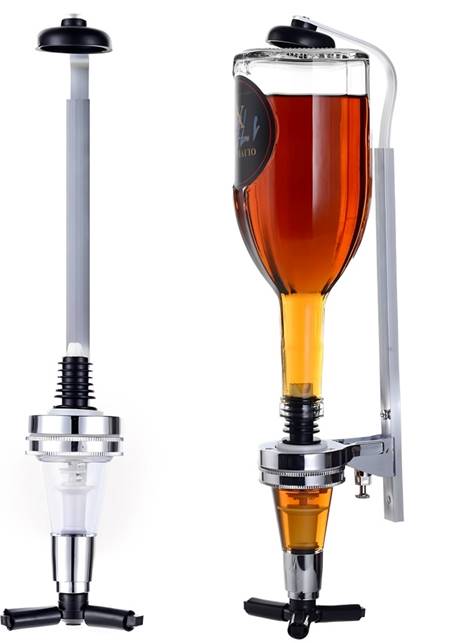 1 Keg Pump+ 2 Jugs +6mugs 300ml +6mugs 500ml  + 2 Stickers for Branding + 1 tot measure (wall mounted) + 40pcs shots tumbler glass