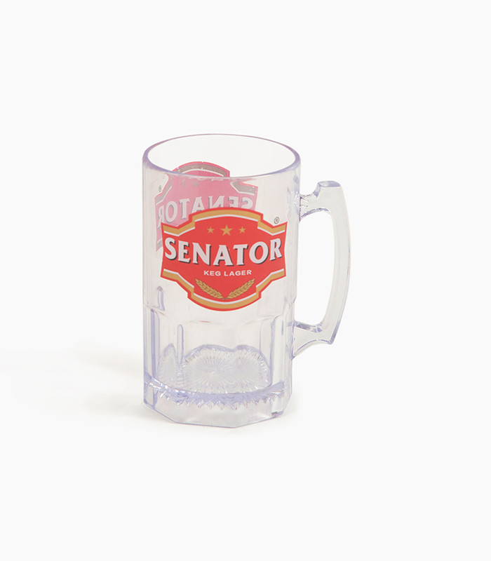 1 Keg Pump+ 2 Jugs +6mugs 300ml +6mugs 500ml  + 2 Stickers for Branding + 1 tot measure (wall mounted) + 40pcs shots tumbler glass