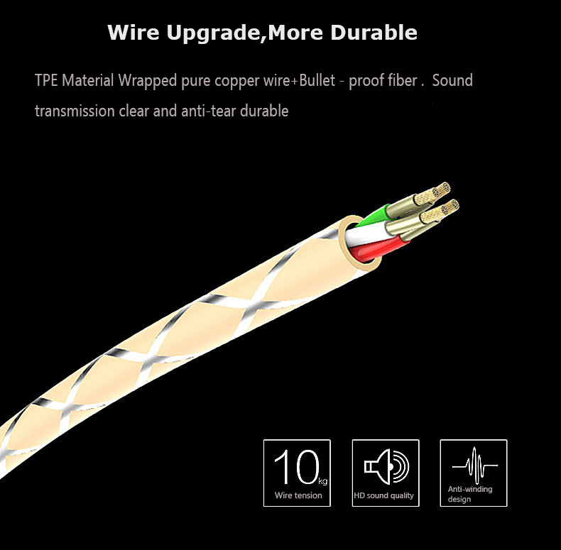 Sports Running In-ear Earphone Metal Heavy Bass Earphones Noise Cancelling Earbud for phone Cmputer