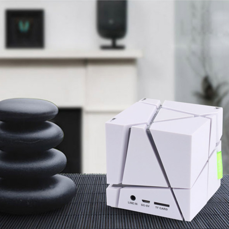 Colorful Light Wireless Mini Portable Bluetooth Speaker  TF MIC Aux USB FM Radio computer speakers