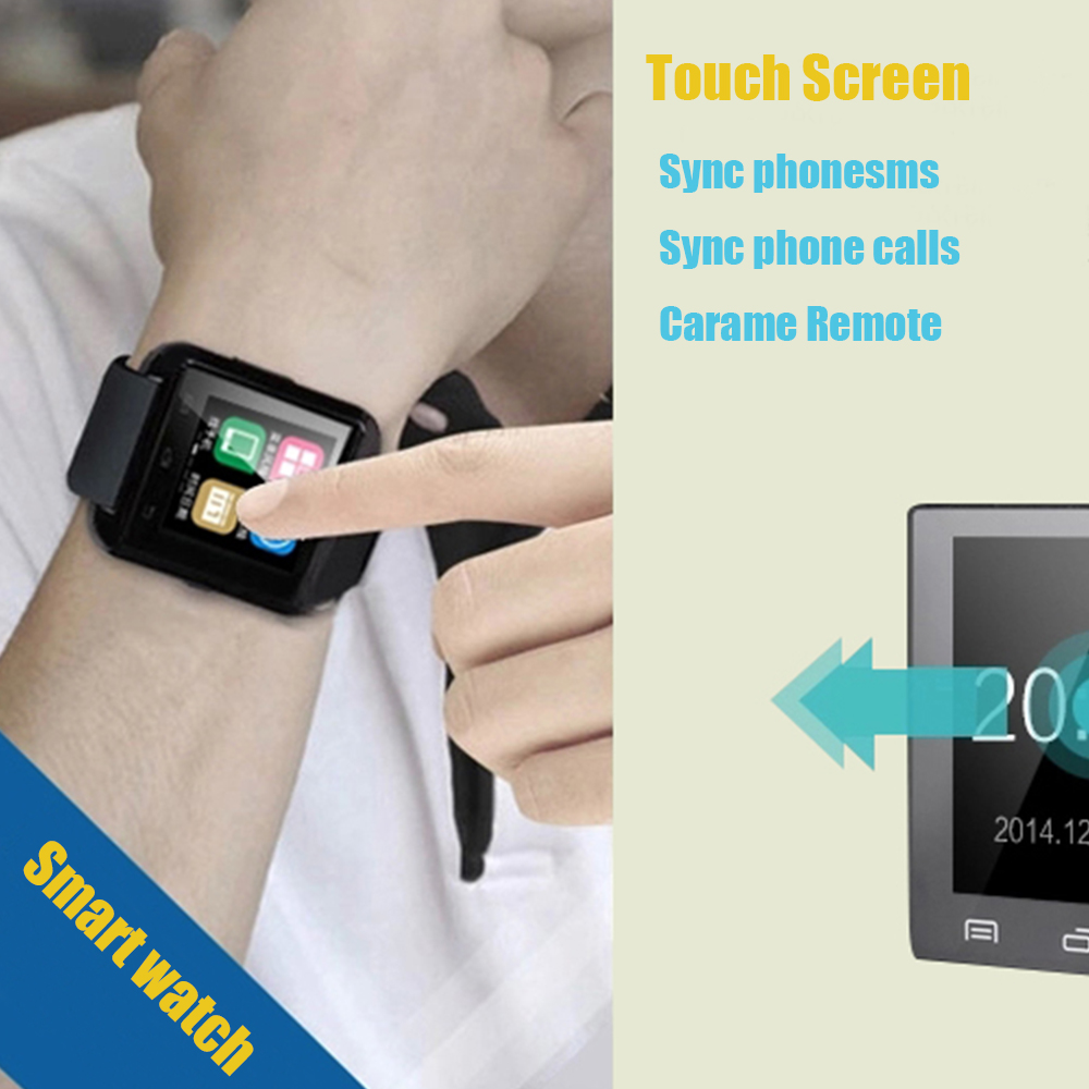 U8 Bluetooth Smart Watch Phone Watches fitness wearable bracelet smartwatch sync android phone