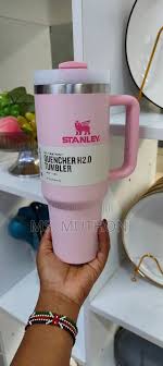 Plain Color Stanley Cups (Minimalist Stanley Tumblers) – Insulated Stainless Steel Drink Cups with Handle, Straw Lid & Vacuum Heat Retention for Water, Coffee & Cold Drinks