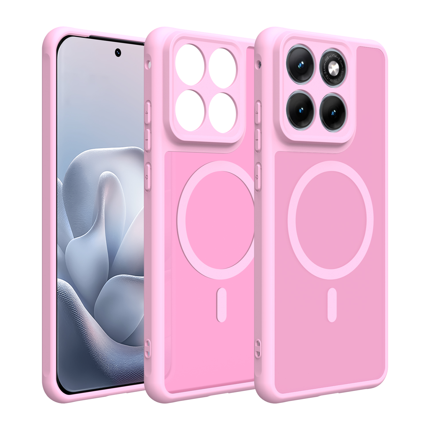 Motorola Moto Edge 70 X71 Air Edge 60 Fusion Edge 60 Edge 60S Edge 60 Pro Phone Case, Magnetic Shockproof Phone Case, Bumper Hybrid Cover for Motorola Moto Edge 60 Fusion Edge 60 Edge 60S